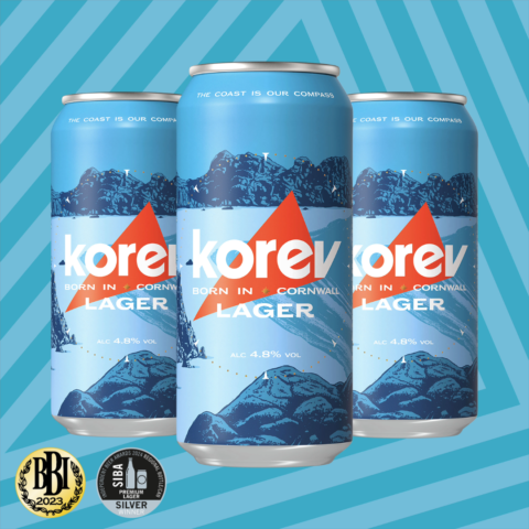 korev lager 440ml can
