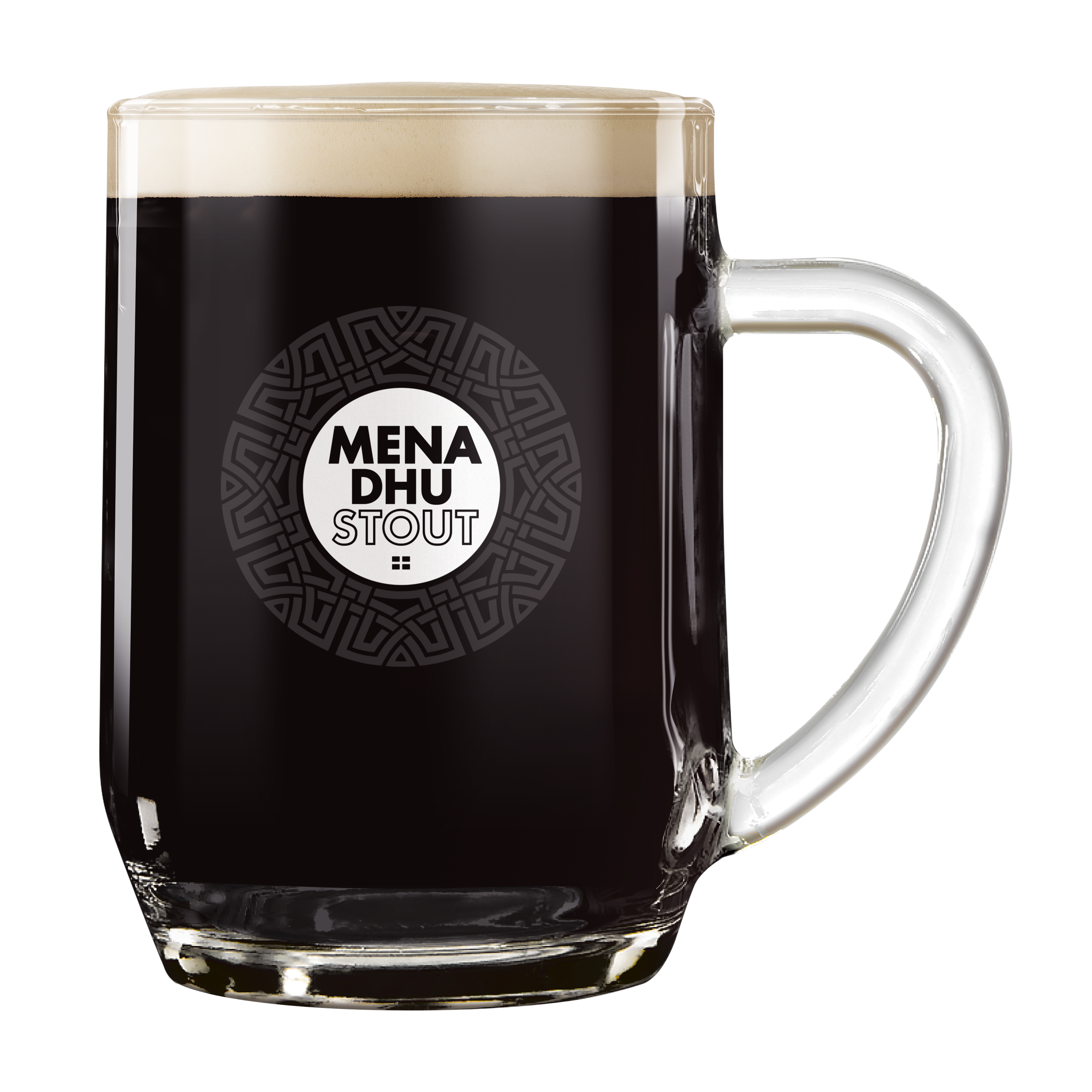 Mena Dhu Pint Glasses