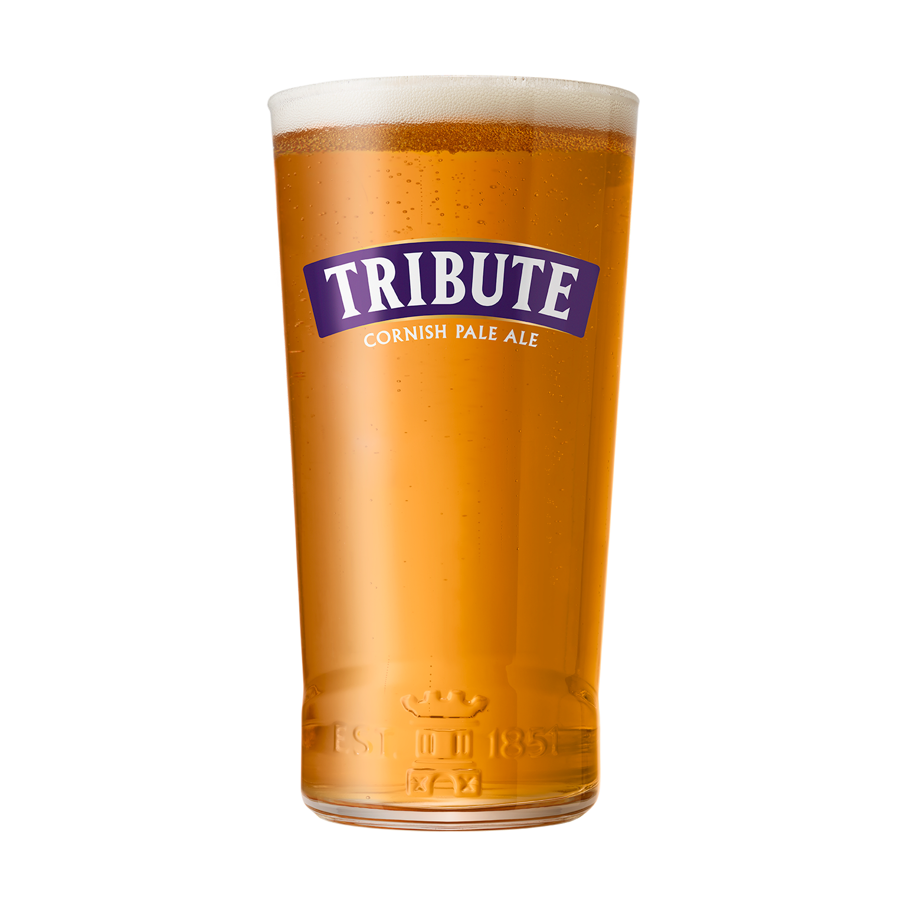 Tribute pint glass